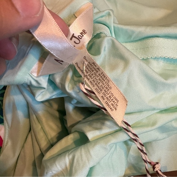 NWT Matilda Jane Palm Tree Paradise Ruffle Swimsuit Size XXL Medium New - Picture 11 of 12